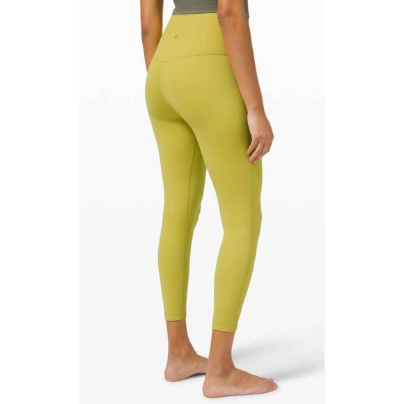 LULULEMON ATHLETICA Align Pant 25' in Yellow Pear Size 12 - Picture 1 of 4
